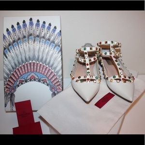 Authentic Valentino Garavani Rockstud Ballerina